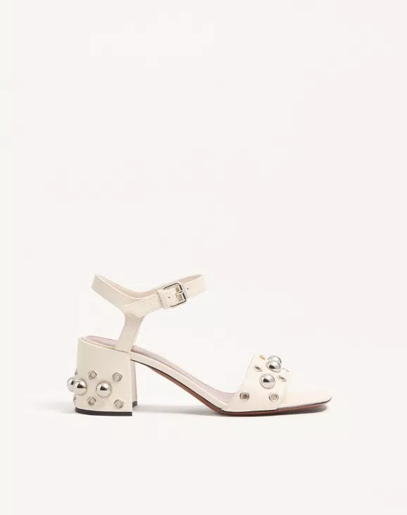 Valentino Nellcôte Sandal In Grainy Calfskin 60Mm - Image 1